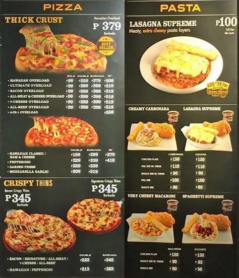 lasagna cabanatuan city|Greenwich Menu .